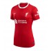 Camiseta Liverpool Virgil van Dijk #4 Primera Equipación Replica 2023-24 para mujer mangas cortas